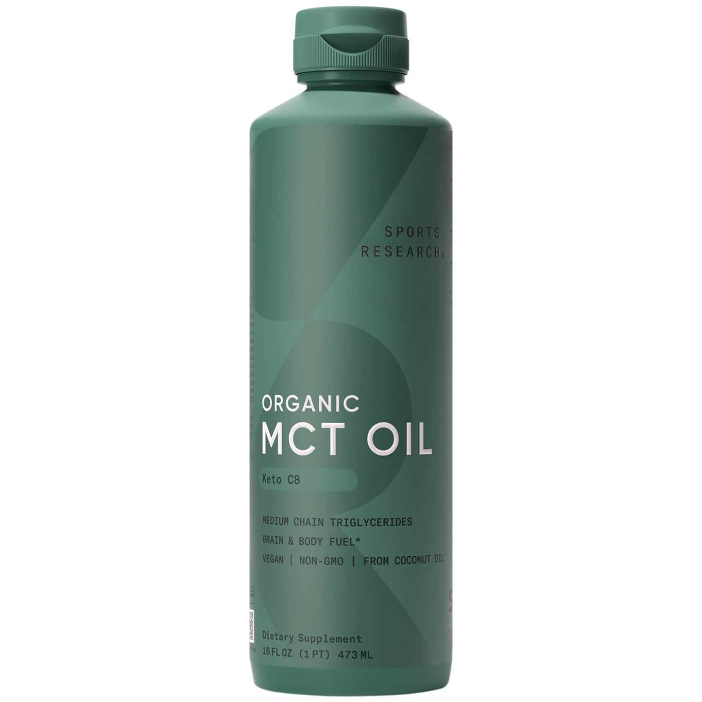 Sports Research Mct C8 Oil Organic - 437 ml