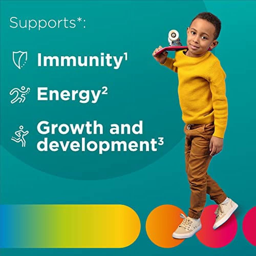 Centrum Kids Multivitamin Gummies, Tropical Punch Flavor Made with Natural Flavors, 150 Count, 150 Day Supply