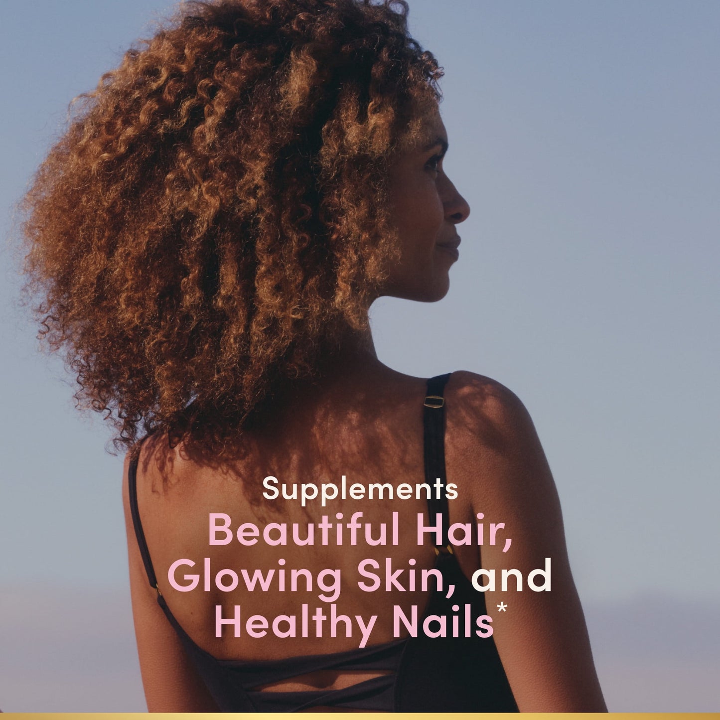 Nature's Bounty Advanced, Hair Skin and Nails Vitamins with Biotin, Strawberry Gummies, 80 Ct