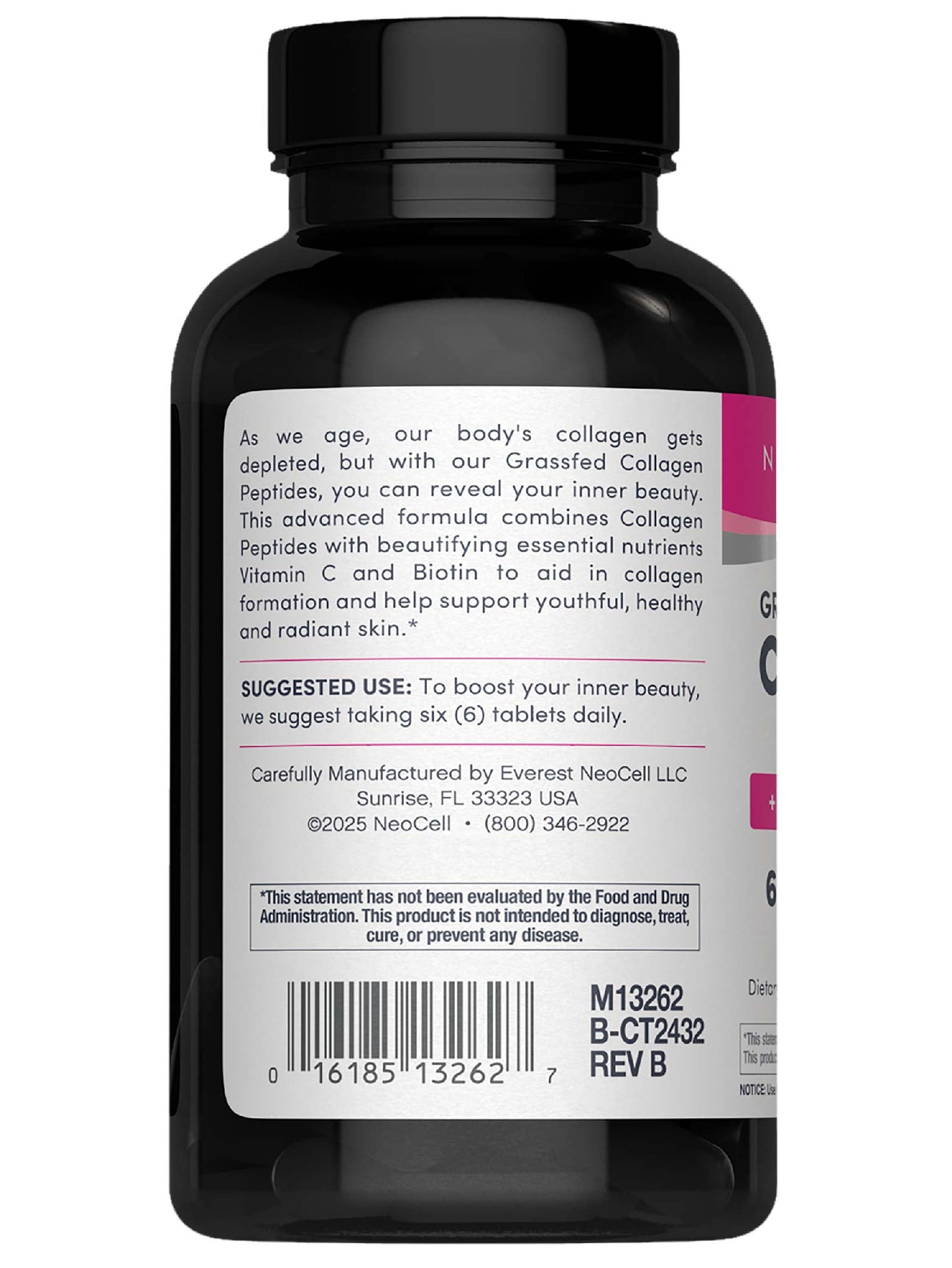 NeoCell Super Collagen + Vitamin C & Biotin Beauty Pills for Hair, Skin, Nail Support, 270 Tablets