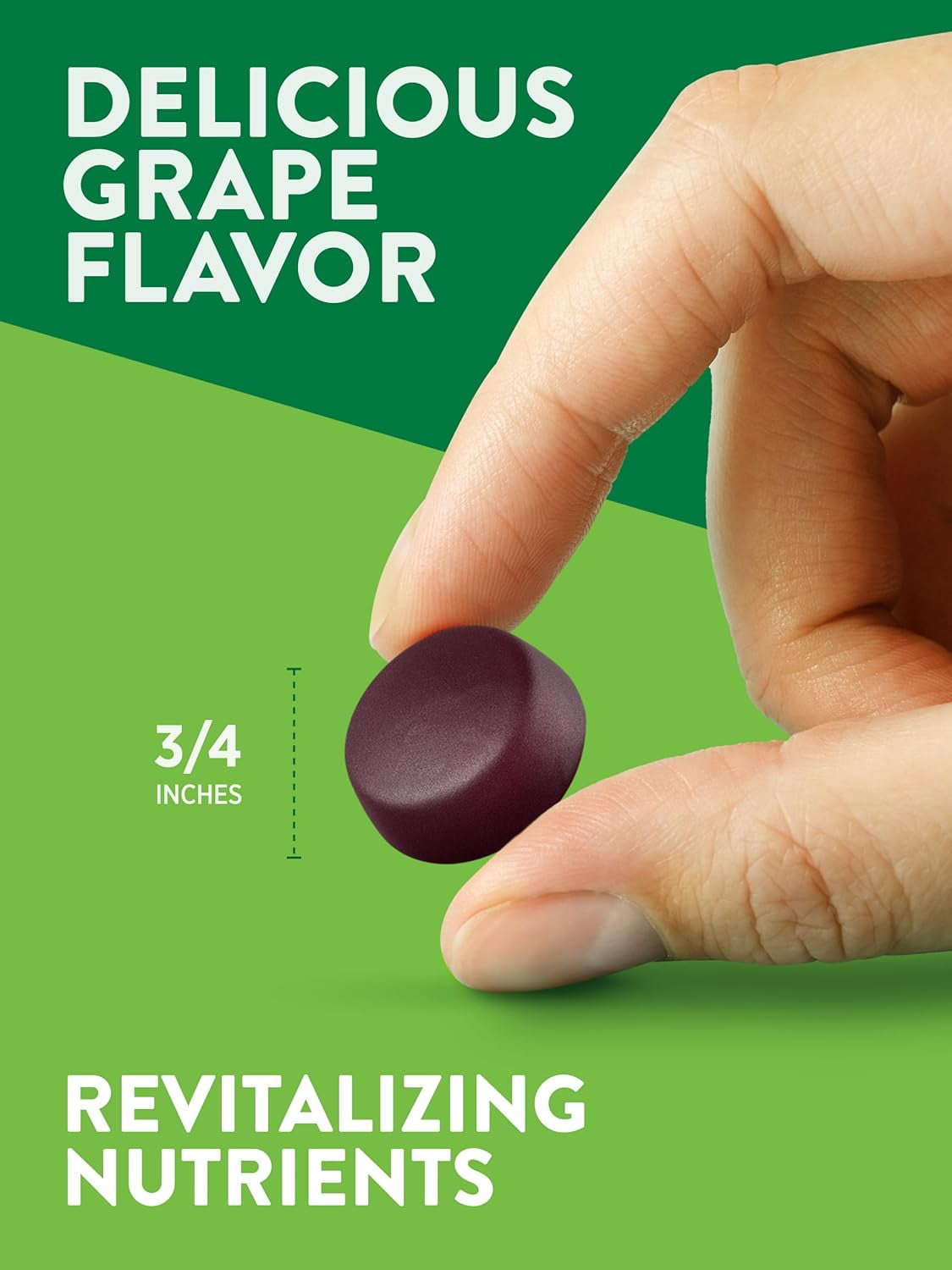 Iron Gummies | 60 Count | with B Vitamins & Zinc | Grape Flavor | by Nature's Truth