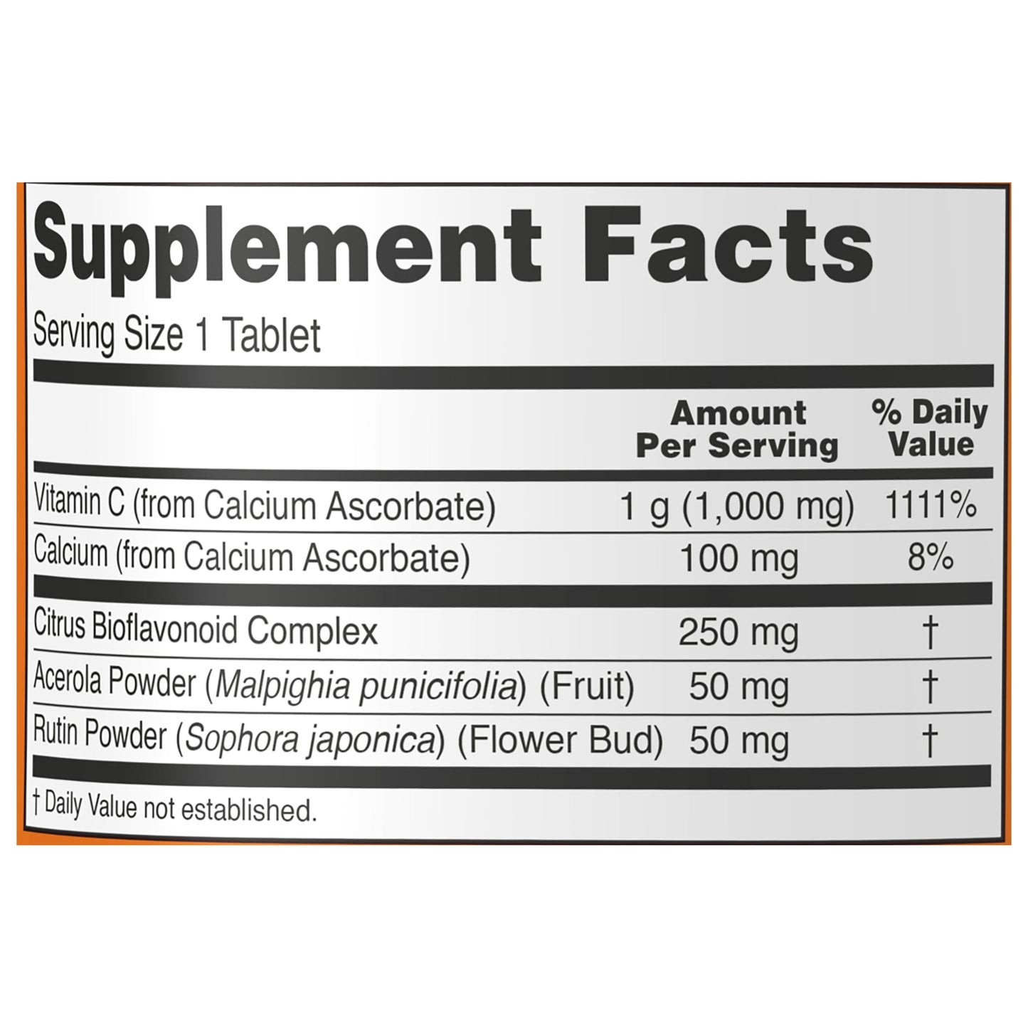 NOW Supplements, Vitamin C-1000 Complex with 250 mg of Bioflavonoids, Buffered, Antioxidant Protection*, 180 Tablets