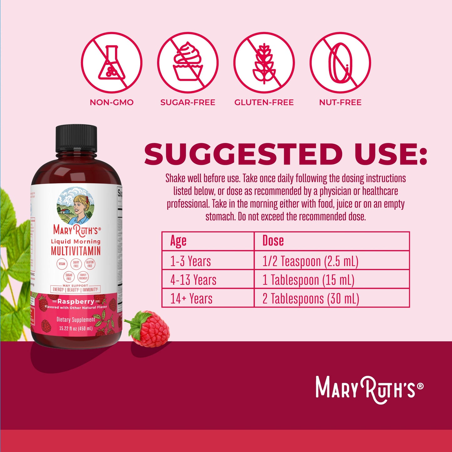 Liquid Morning Multivitamin 15.22oz