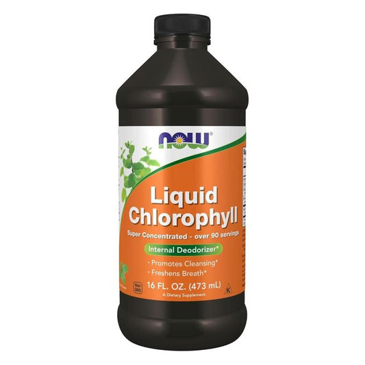 NOW Chlorophyll Liquid, Mint