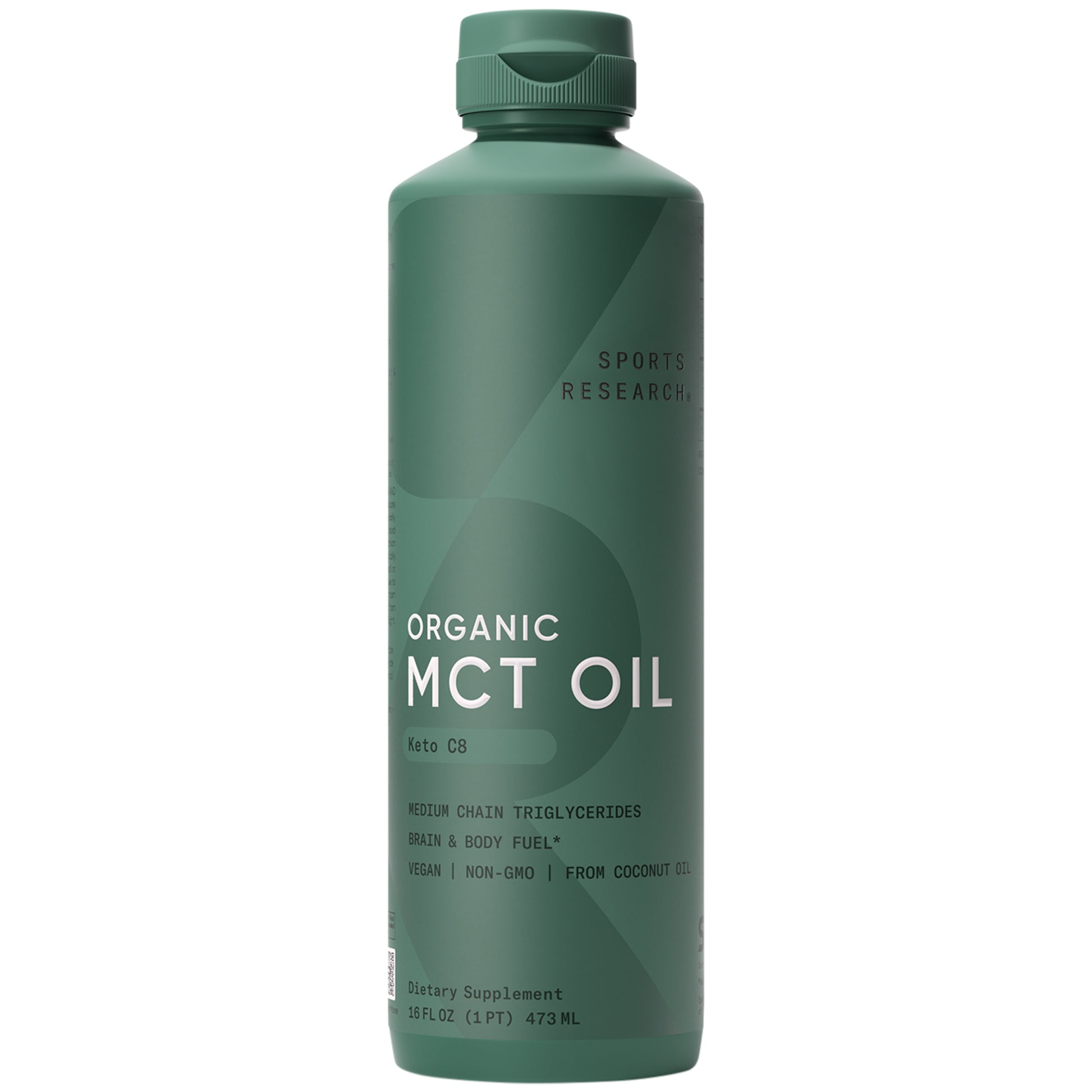 Sports Research Mct C8 Oil Organic - 437 ml