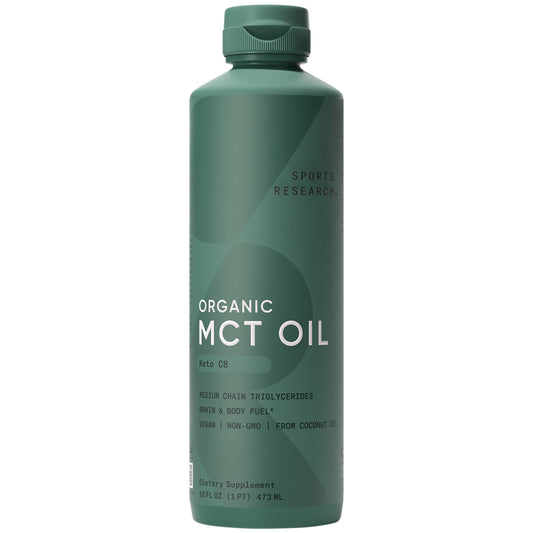 Sports Research Mct C8 Oil Organic - 437 ml