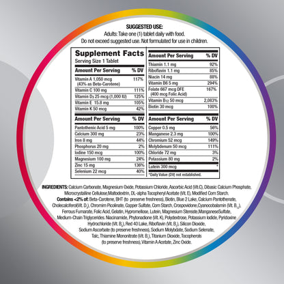 Centrum Silver Womens 50 Plus Multivitamin With Vitamin B, C, D3 & E, 100 Count