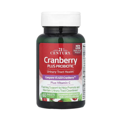 21st Century Cranberry Plus Probiotic 60 Tablets