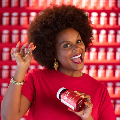 Goli Nutrition Apple Cider Vinegar Gummies, Support Cellular Energy Production and Healthy Immune Function, 60 Pieces