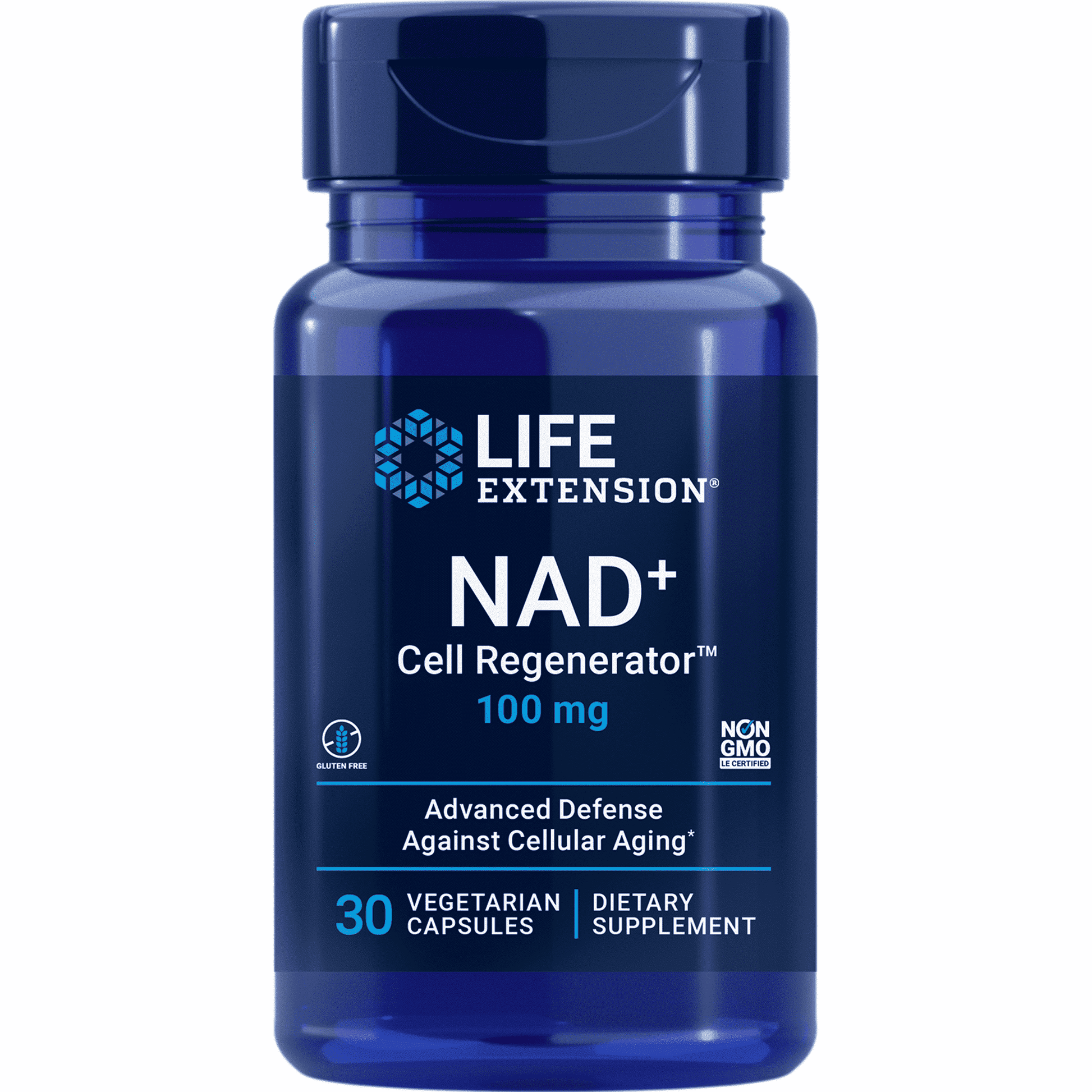 Life Extension NAD+ Cell Regenerator Nicotinamide Riboside, 30 Vegetarian Capsules