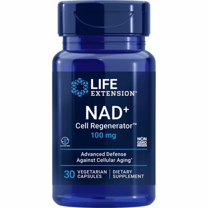 Life Extension NAD+ Cell Regenerator Nicotinamide Riboside, 30 Vegetarian Capsules