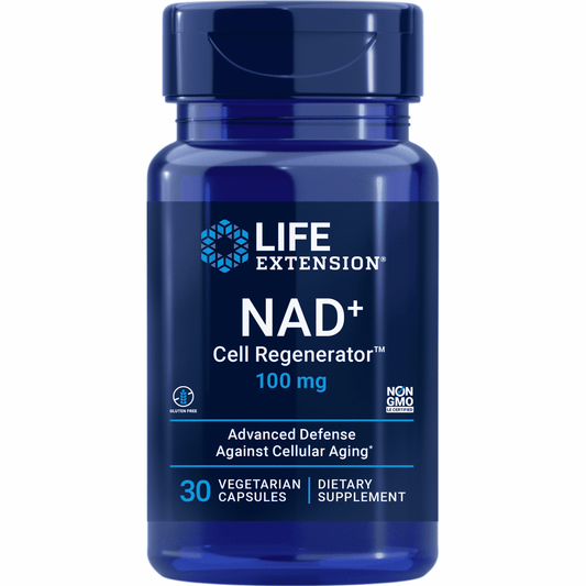 Life Extension NAD+ Cell Regenerator Nicotinamide Riboside, 30 Vegetarian Capsules