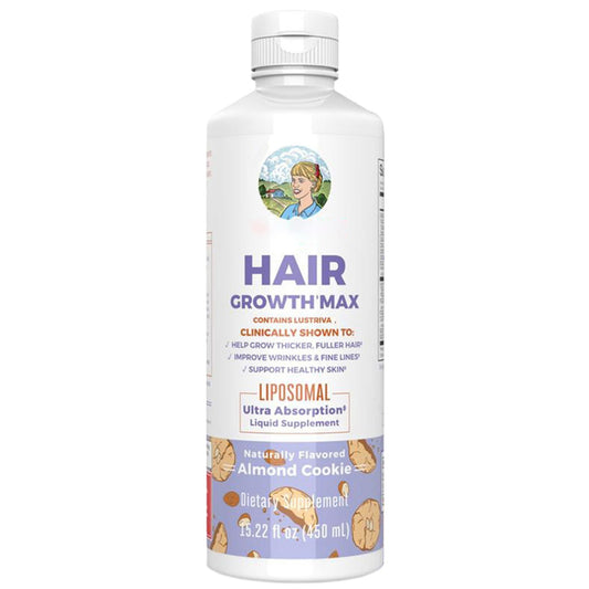 Maryruth's Biotin Hair Growth – 450Ml Max Liposomal Formula With 10,000Mcg Biotin & Pumpkin Seed Oil – Supports Thicker, Fuller Hair & Healthy Scalp