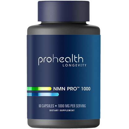 NMN Pro 1000™ - Uthever® NMN, 1000 mg per serving, 60 capsules