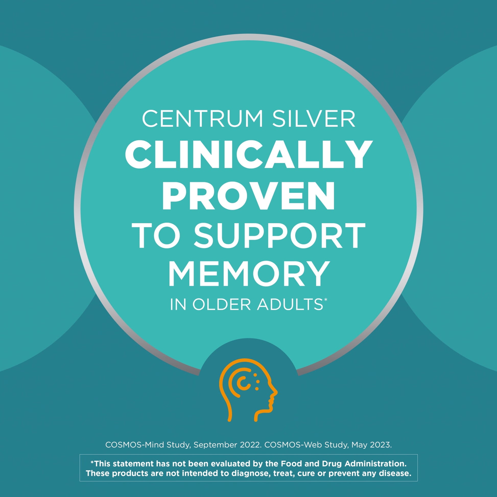 Centrum Silver Womens 50 Plus Multivitamin With Vitamin B, C, D3 & E, 100 Count