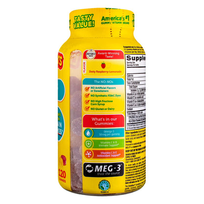 L'il Critters Omega-3 Gummies, 32 Mg, 120 Ct, 6 Pack