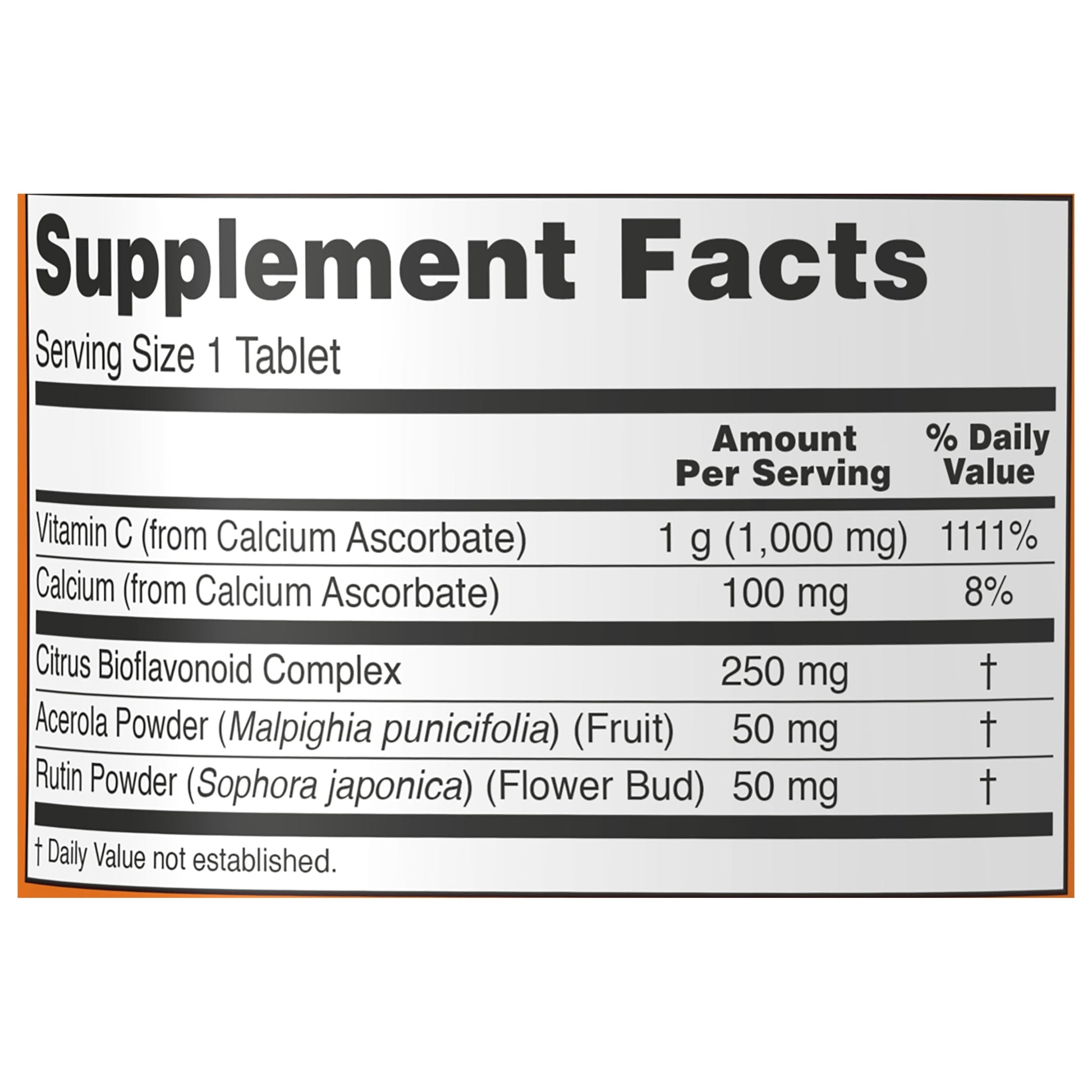 NOW Supplements, Vitamin C-1000 Complex with 250 mg of Bioflavonoids, Buffered, Antioxidant Protection*, 180 Tablets