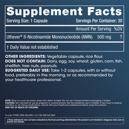 Prohealth Longevity NMN Pro 500 .. 30 Caps